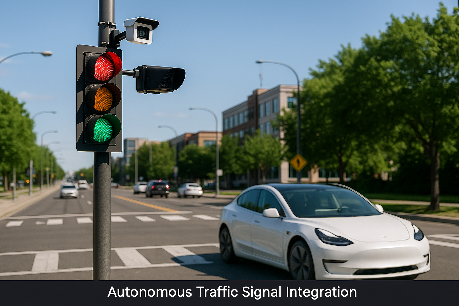 Autonomous Traffic Signal Integration Elevates Road Safety