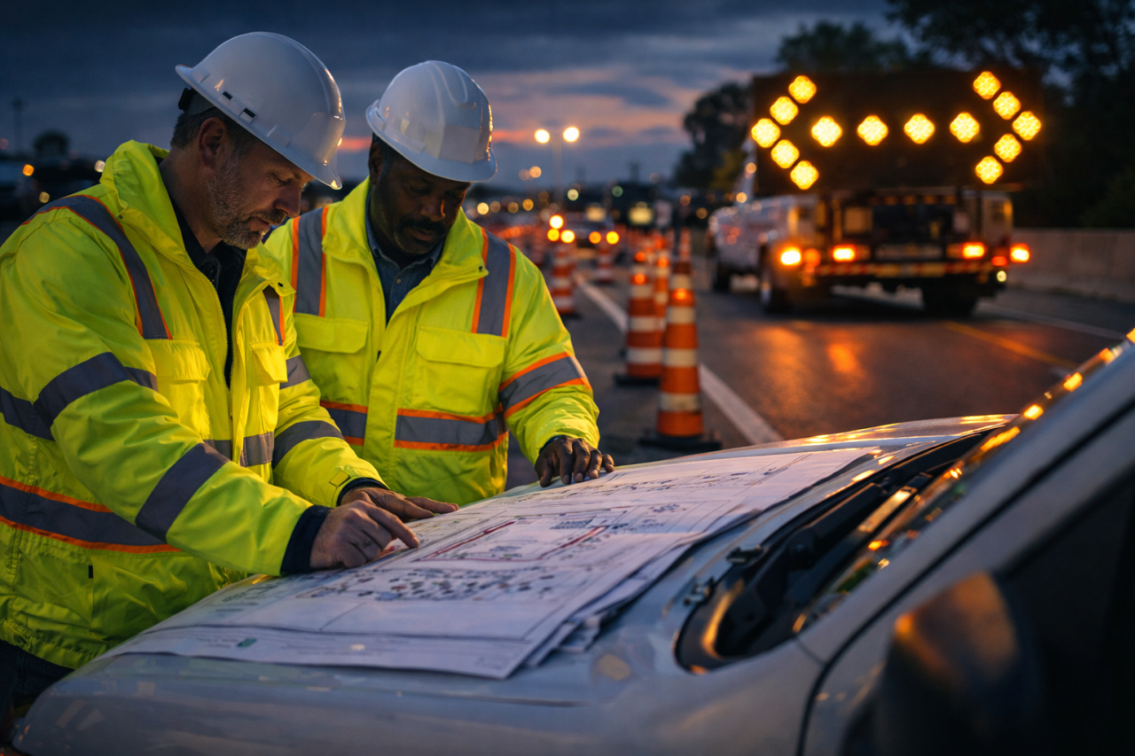 Site Inspections Traffic Control Temporary traffic control plan 2026 Essential Best Illinois